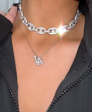 Load image into Gallery viewer, City of Angels Necklace in Silver
