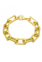 Load image into Gallery viewer, Rectangle Chain Link Bracelet
