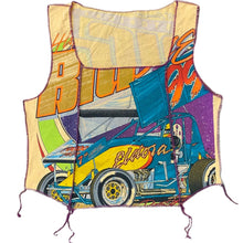 Load image into Gallery viewer, Reworked Vintage Racecar Corset Top
