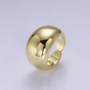 24k Chunky Dome Ring