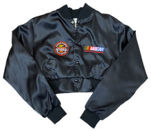 Load image into Gallery viewer, Vintage NASCAR Cropped Bomber Jacket

