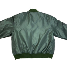 Load image into Gallery viewer, Vintage Bomber Jacket in Olive
