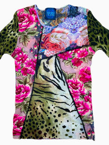 Vintage Kenzo Paris Patchwork Long Sleeve