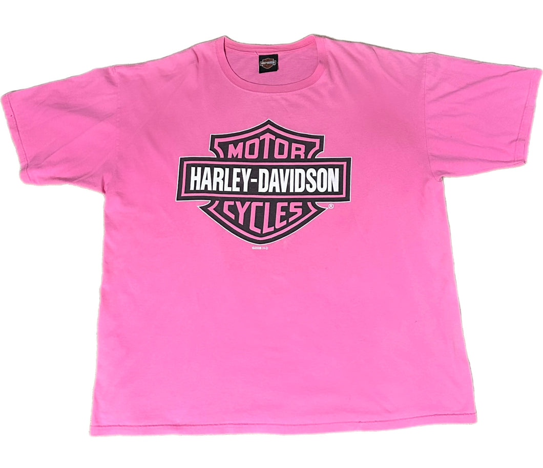 Vintage Pink Harley Davidson T-Shirt