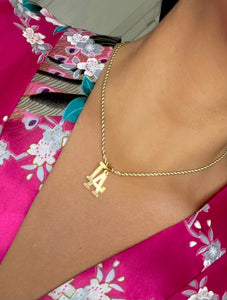 24k City of Angels Necklace