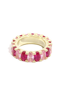 Pretty & Pink Gemstone Ring