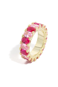 Pretty & Pink Gemstone Ring