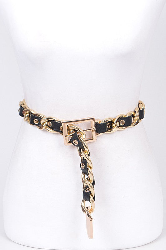 XL Gold Chain Belt