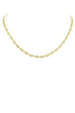 Load image into Gallery viewer, Svetlana Tennis Necklace in Gold
