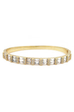 Load image into Gallery viewer, Baguette Bangle in Gold
