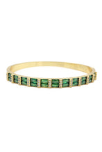 Load image into Gallery viewer, Baguette Bangle in Gold
