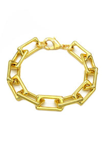 Rectangle Chain Link Bracelet