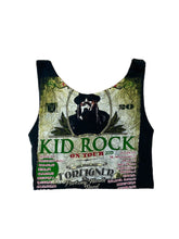 Load image into Gallery viewer, Reworked Vintage Kid Rock Lace-Up Tank Top
