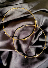 Load image into Gallery viewer, XL Orbit Hoops in Gold
