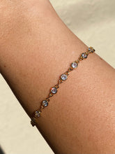 Load image into Gallery viewer, Svetlana Tennis Bracelet in Gold
