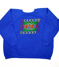 Load image into Gallery viewer, Vintage 80&#39;s G Sweatshirt - Blue
