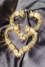 Load image into Gallery viewer, Gold Heart Bamboos
