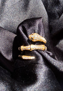 18k Snake Ring