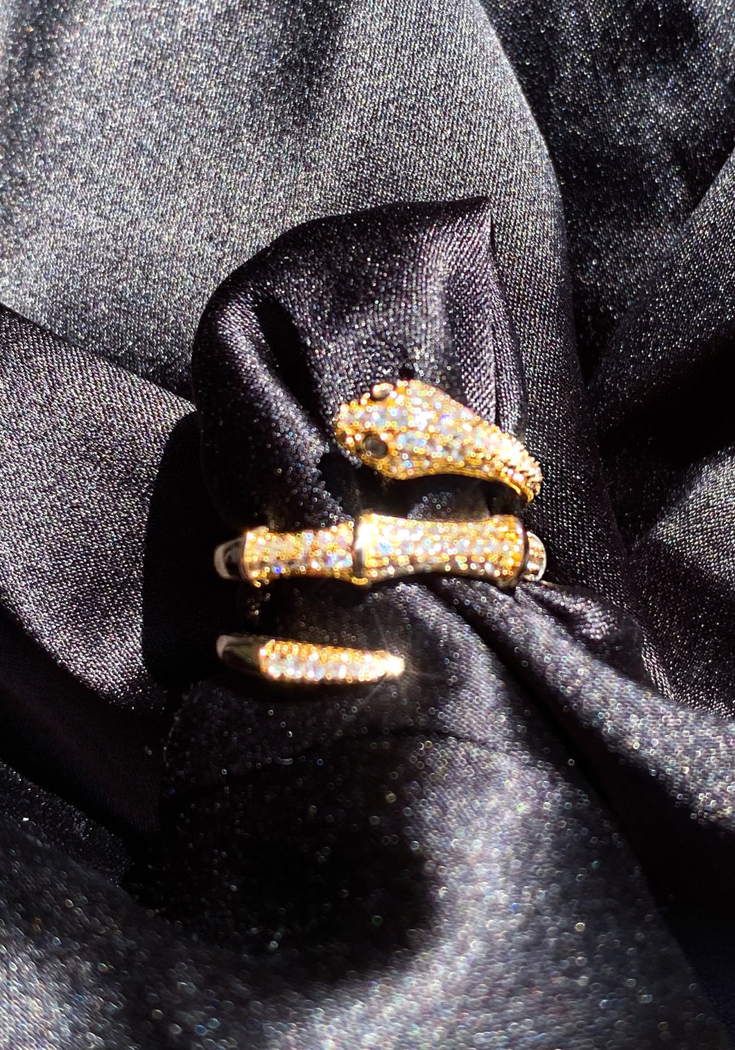 18k Snake Ring