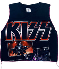 Load image into Gallery viewer, Reworked Vintage KISS Tour Top
