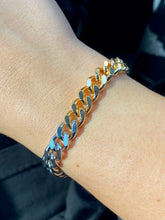 Load image into Gallery viewer, Two Tone Cuban Link Bracelet
