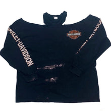 Load image into Gallery viewer, Vintage Harley-Davidson Springfield Cold Shoulder Long Sleeve T-Shirt
