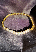 Load image into Gallery viewer, 14k Pearl Bead Bracelet
