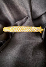 Load image into Gallery viewer, Diamond Pavè Bangle in Gold
