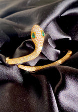 Load image into Gallery viewer, Serpenti Cuff Bangle in Gold
