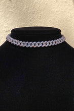 Load image into Gallery viewer, Pavé Chain Link Choker Necklace
