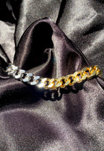 Load image into Gallery viewer, Two Tone Cuban Link Bracelet
