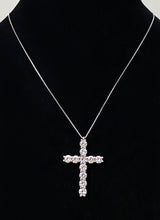 Load image into Gallery viewer, Icy Cross Necklace
