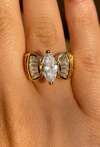 Grand Marquise Ring in Gold