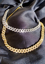 Load image into Gallery viewer, Pavé Chain Link Choker Necklace
