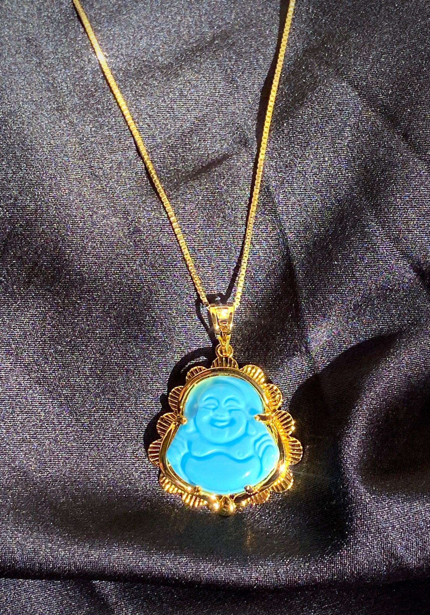 Baby Blue Teddy Necklace – Dubai Concept Store